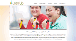 Desktop Screenshot of leanup.net